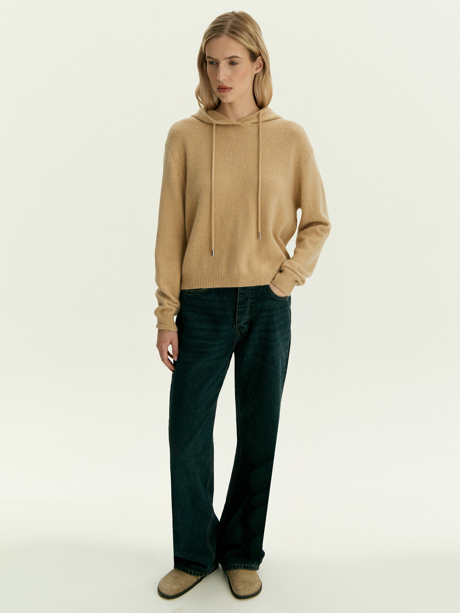 Худи из шерсти